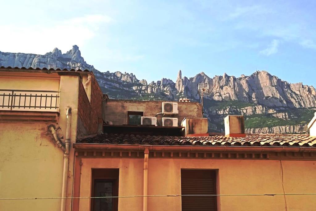 Piso Con Desayuno Incluido Y Vistas A La Montana. Leilighet Monistrol de Montserrat Eksteriør bilde