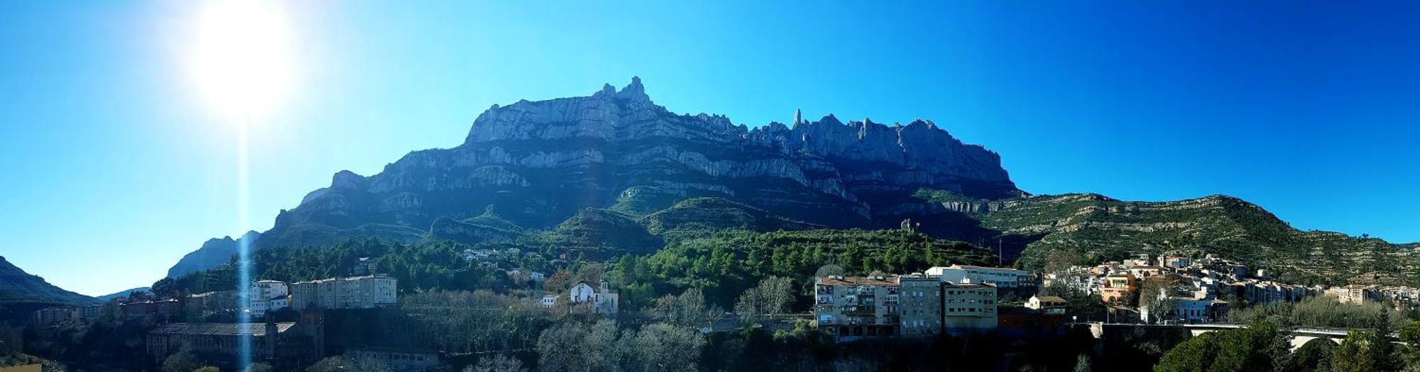 Piso Con Desayuno Incluido Y Vistas A La Montana. Leilighet Monistrol de Montserrat Eksteriør bilde